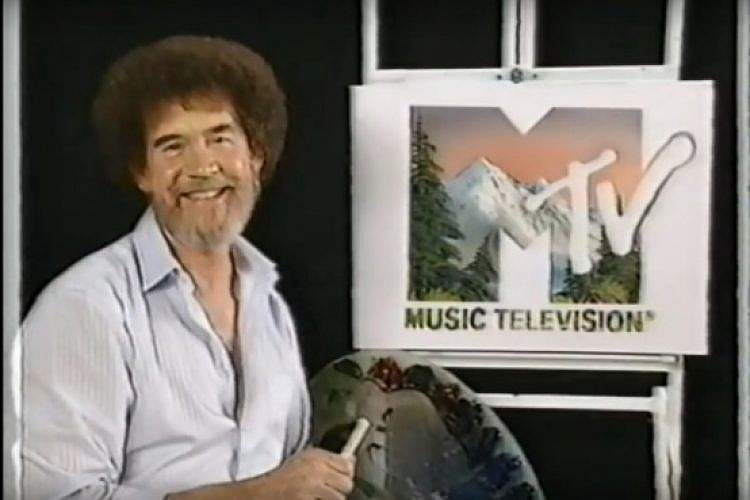 בוב רוס, מתוך הפרסומת ל־MTV