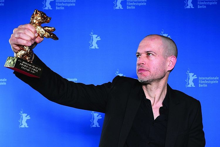 נדב לפיד זוכה בפסטיבל ברלין, פברואר 2019 (צילום: כריסטוף סודר\גטי אימג'ס)