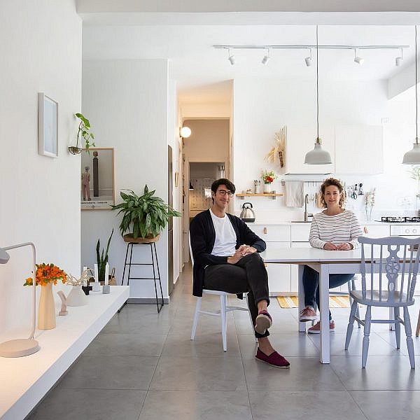 תמי אשד ואייזיק אסקין. צילום: הילה עידו