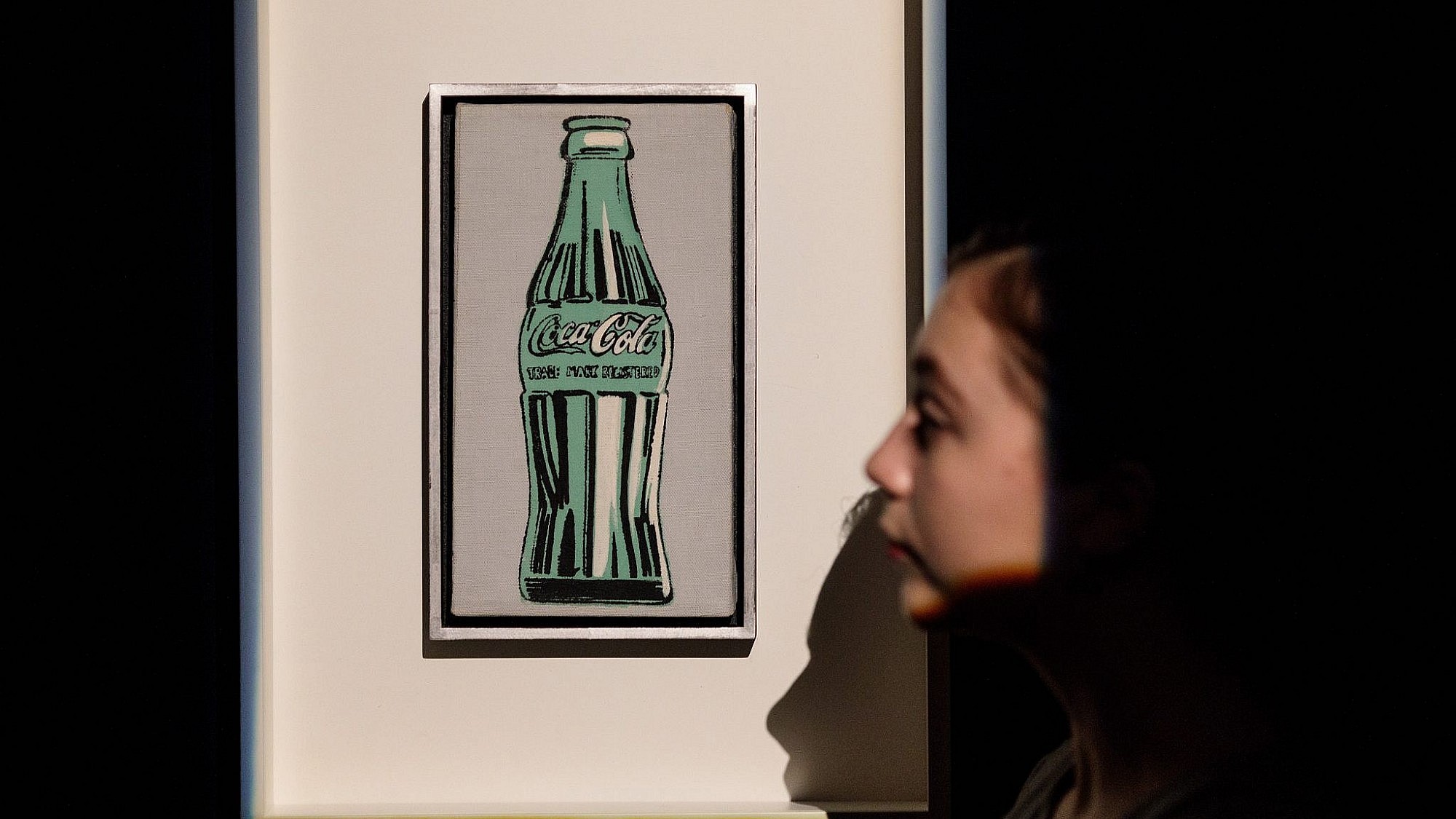 בקבוק הקולה היקר בעולם הוא בעצם ציור של אנדי וורהול משנת 1962. צילום: Getty Images