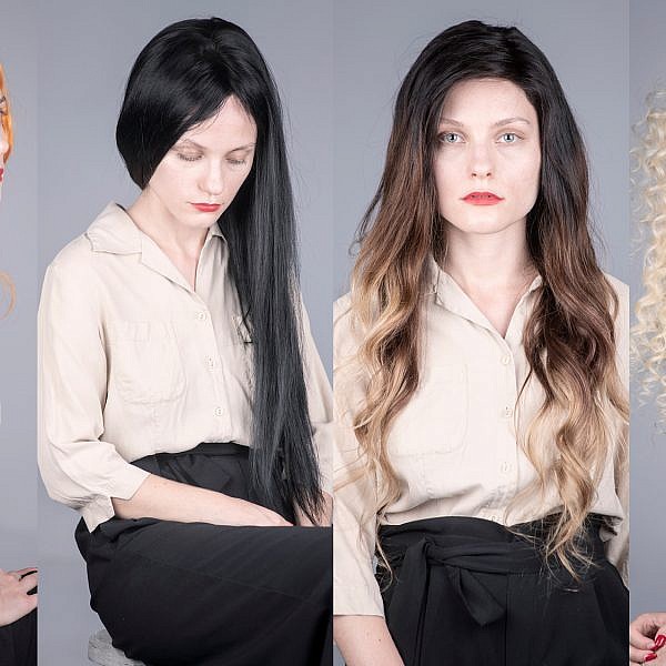 אלונה פלוסקי עם פאה של טרסים בוטיק שיער. צילום: איליה מלניקוב 