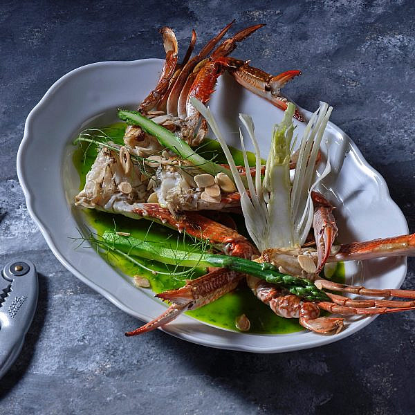 מנת סרטנים. פאסטל (צילום: אנטולי מיכאלו)