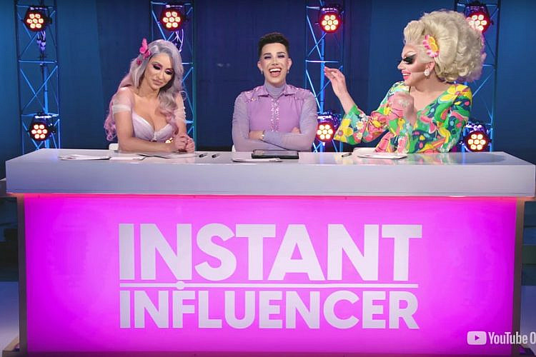 ביוטיוב כולם יכולים לשמוע אותך צורחת. Instant Influencers (צילום: יוטיוב\ג'יימס צ'ארלס)