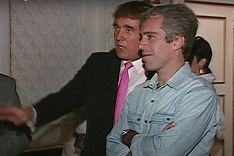 ג'פרי אפשטיין וטראמפ (מתוך הדוקו בנטפליקס)