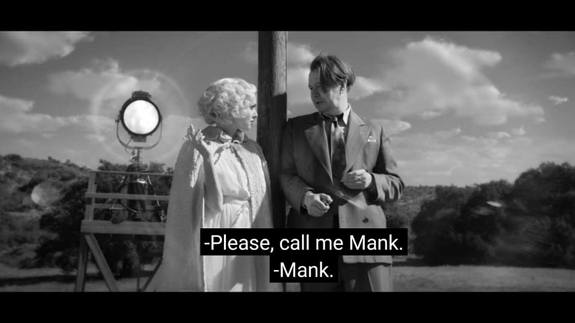 מתוך הסרט "מאנק"
