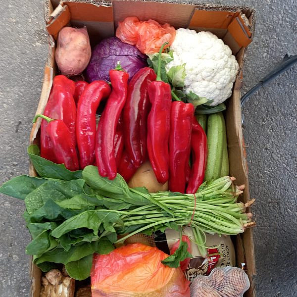 ארגז הירקות והפירות. צילום: איתי קמינר