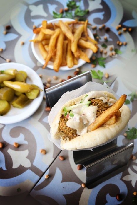 פלאפל ללא גלוטן הכי טעים בעיר | צילום: מרכז החומוס האסלי