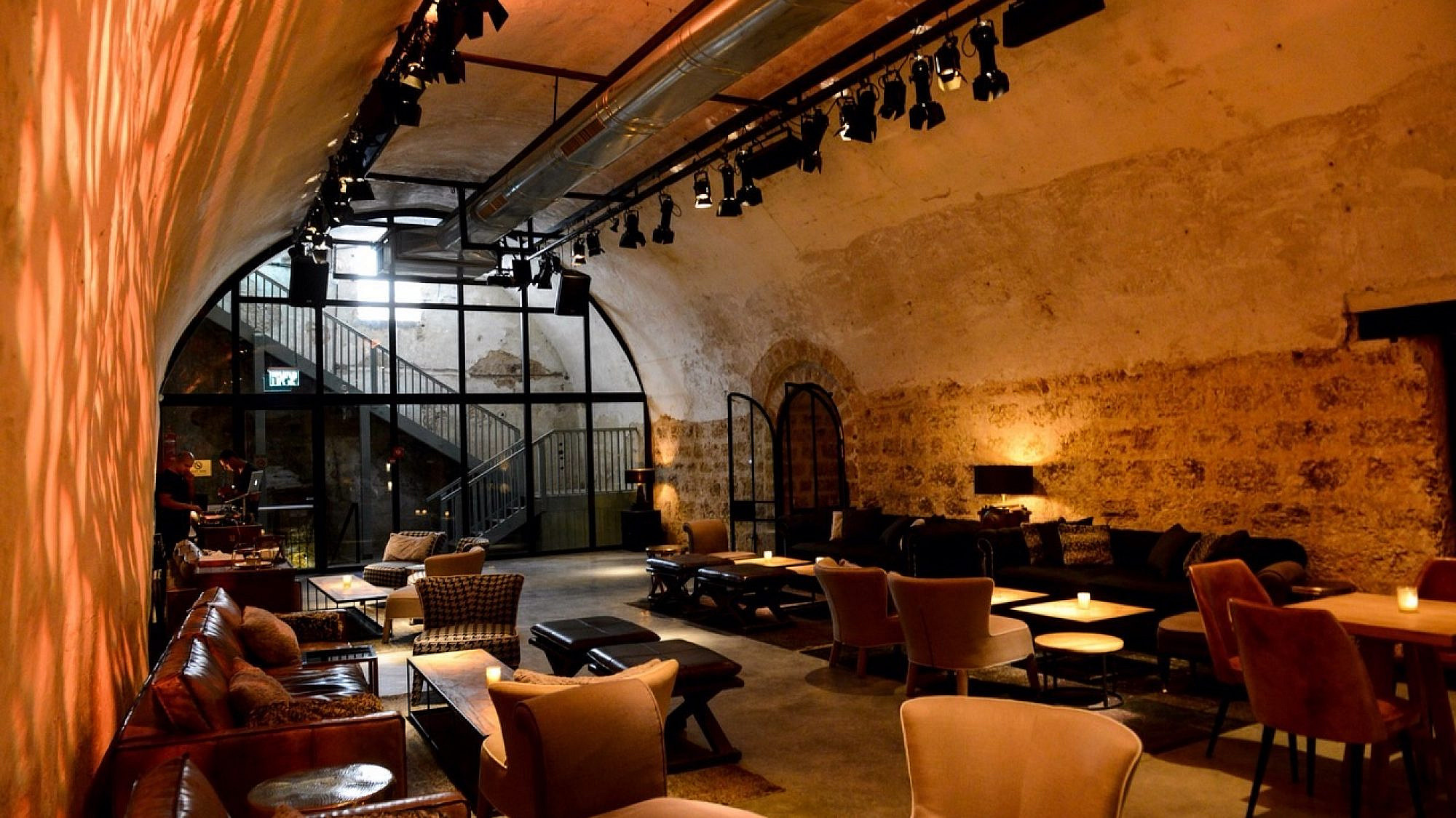 זה לא כך כך נעים לראות מקום סגור. המרתף של קלארו (צילום: יח"צ)