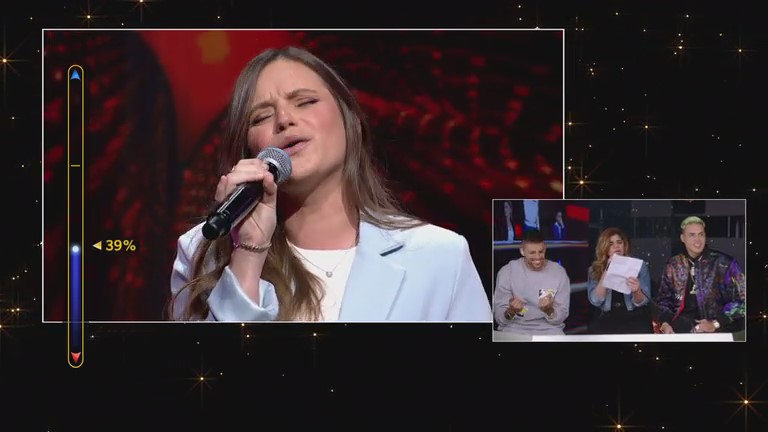 עוד ניסיון נואש ומייאש לשרוף זמן מסך. "הכוכב הבא" (צילום מסך: קשת 12)