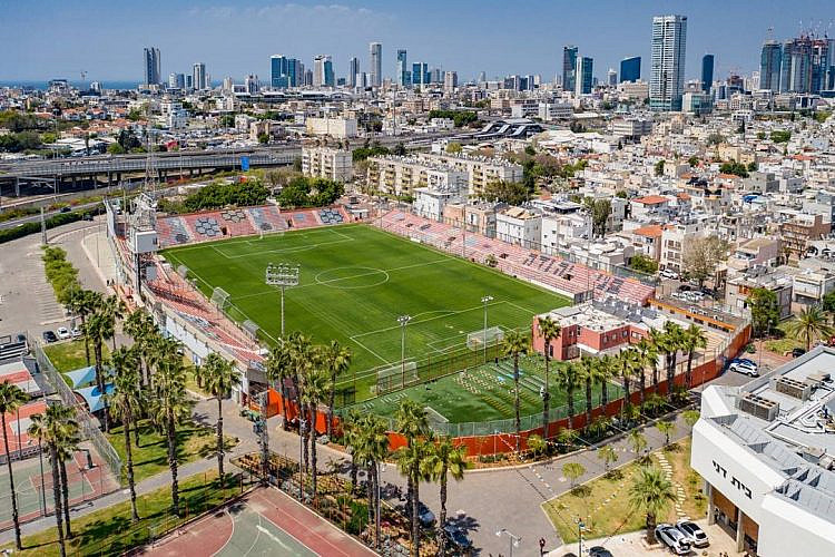 האצטדיון בשכונת התקווה. צילום: עיריית ת"א-יפו