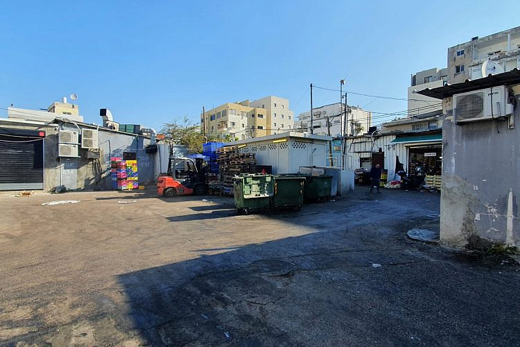 הרחבה הפנימית שכלולה בשיפוץ. צילום: ספי קרופסקי