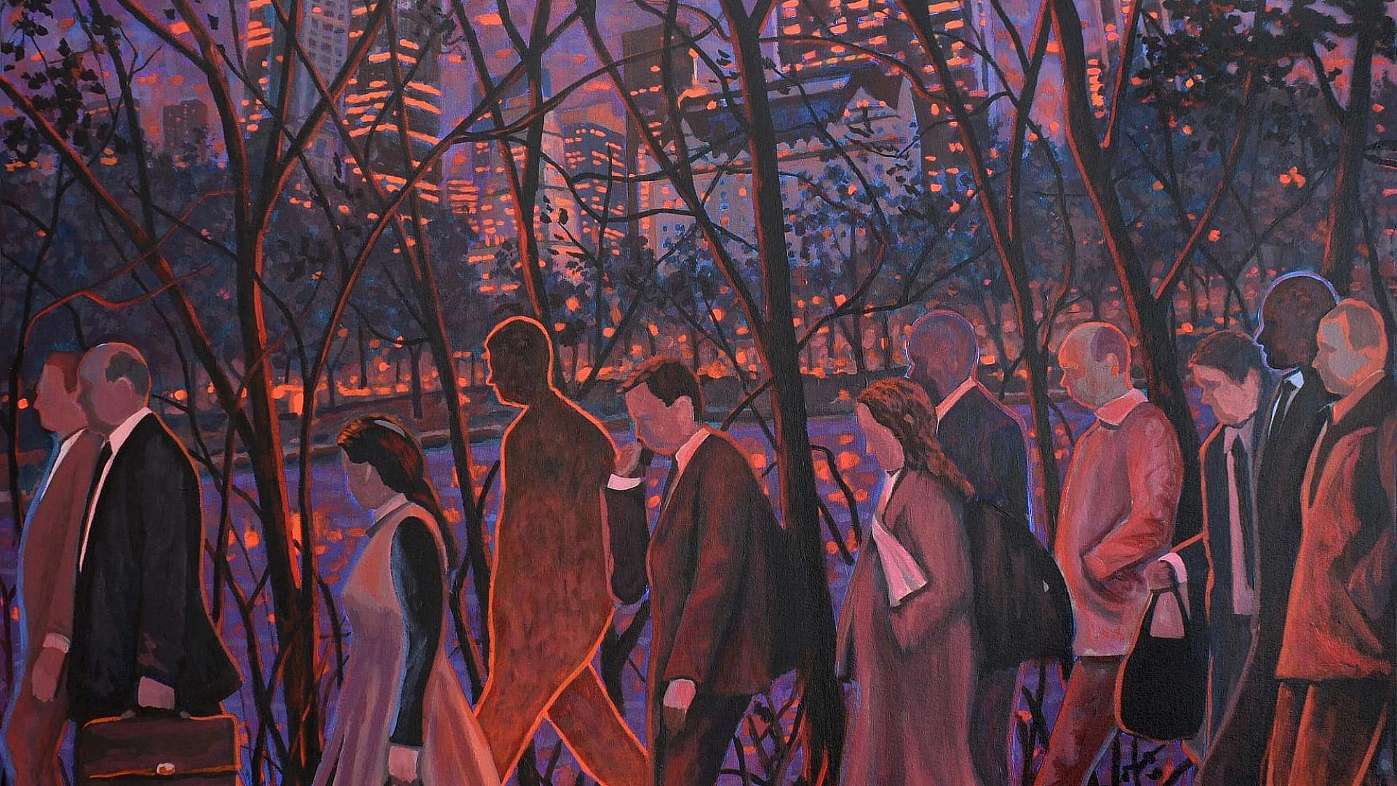 קווין שפכט, "דרך הפארק 2022" (צילום באדיבות האמן)