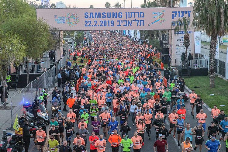 מרתון ת"א. צילום באדיבות כפיים ועיריית תל אביב יפו