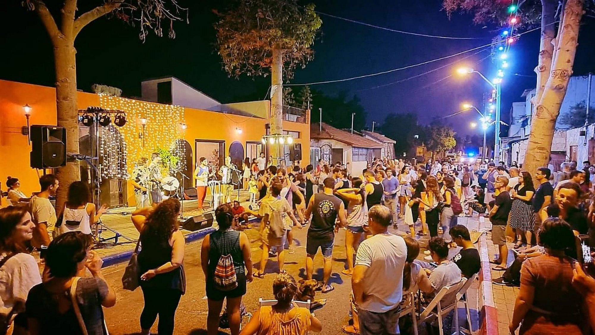 כיף באמצע השבוע. פסטיבל אביב בשכונת שפירא, 2021 (צילום באדיבות דוברות עיריית תל אביב-יפו)