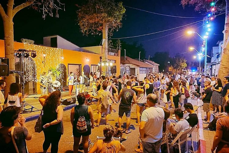 כיף באמצע השבוע. פסטיבל אביב בשכונת שפירא, 2021 (צילום באדיבות דוברות עיריית תל אביב-יפו)