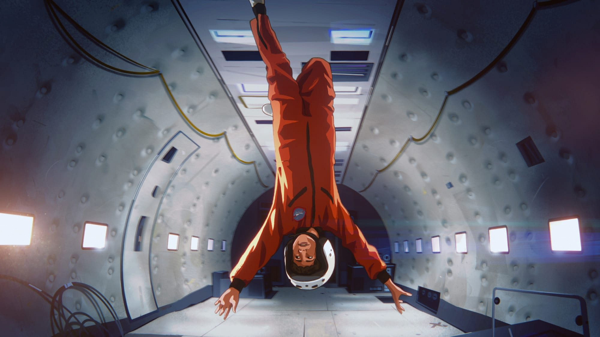 נוסטלגי ומענג. "אפולו ½10: הרפתקה בעידן החלל" (צילום: נטפליקס/יחסיציבור)