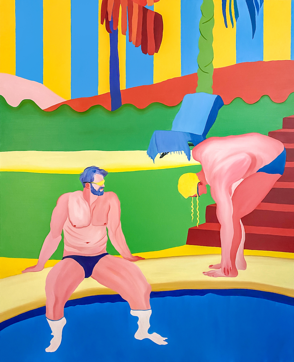 עבודה של נבות מילר, מתוך התערוכה (צילום באדיבות גלריה ברוורמן)