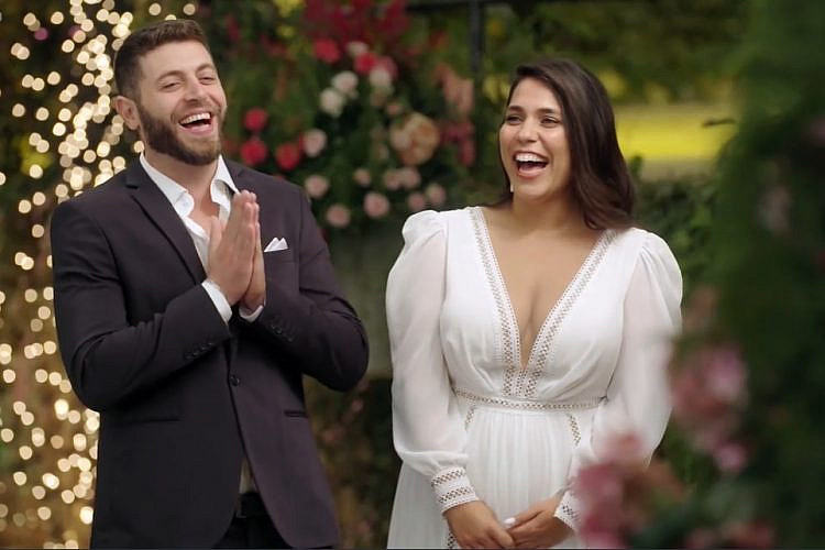 דגלים אדומים? ובכן... בן ומעיין. "חתונמי". צילום מסך, קשת 12