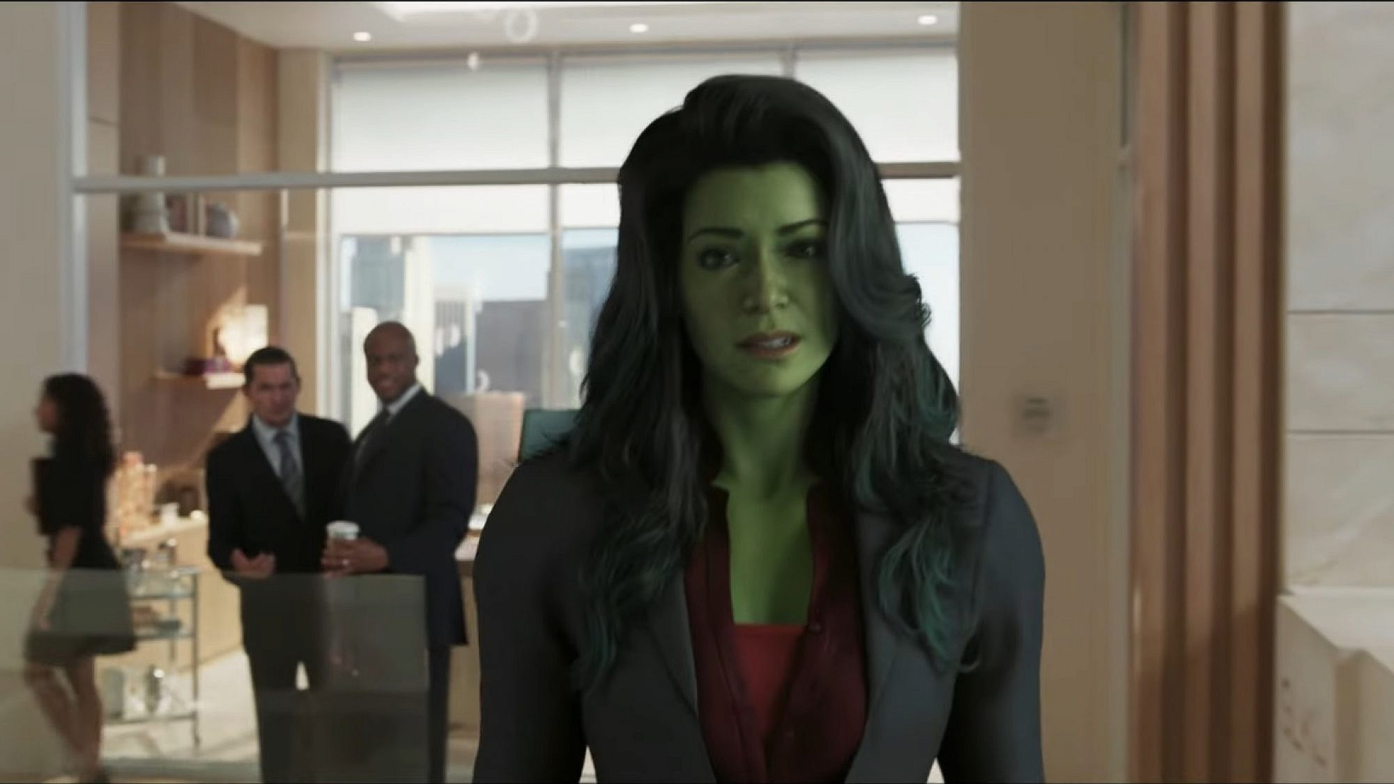 את בטוחה שאת מרגישה טוב? את נראית קצת ירוקה. "הענקית הירוקה". צילום מסך את בטוחה שאת מרגישה טוב? את נראית קצת ירוקה. "הענקית הירוקה". צילום מסך