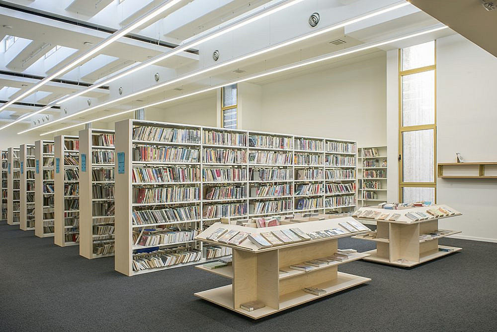 ספריית בית אריאלה (צילום: מאיר שפירא)