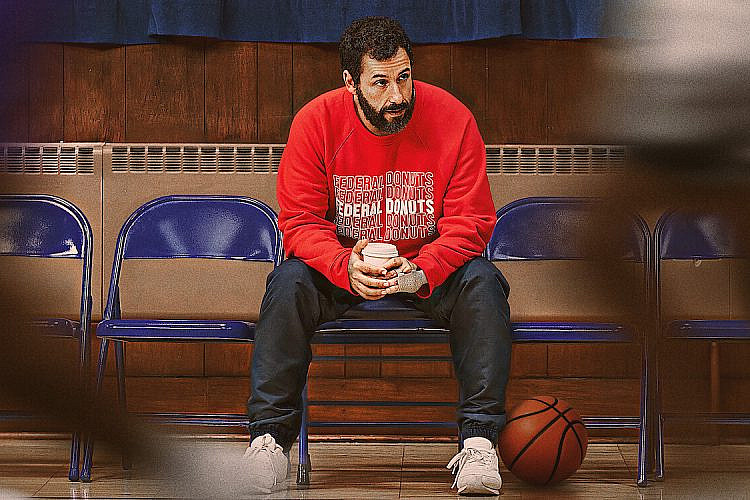 אדם סנדלר ב"Hustle" (צילום: נטפליקס)