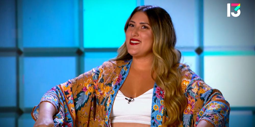 עאלק נציגת הצופים. לירן, "האח הגדול". צילום מסך/ רשת 13