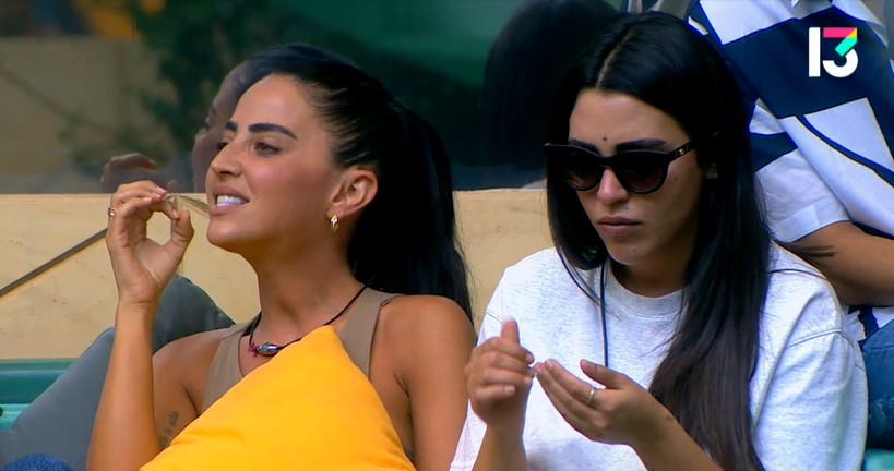 תראו את זאת, פתאום יש לה קונטקסט. האח הגדול (צילום מסך: רשת 13)