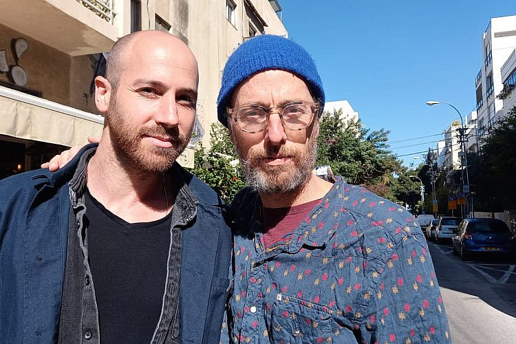 דוד וקסמן (משמאל) וברק הימן. צילום: יעל שוב