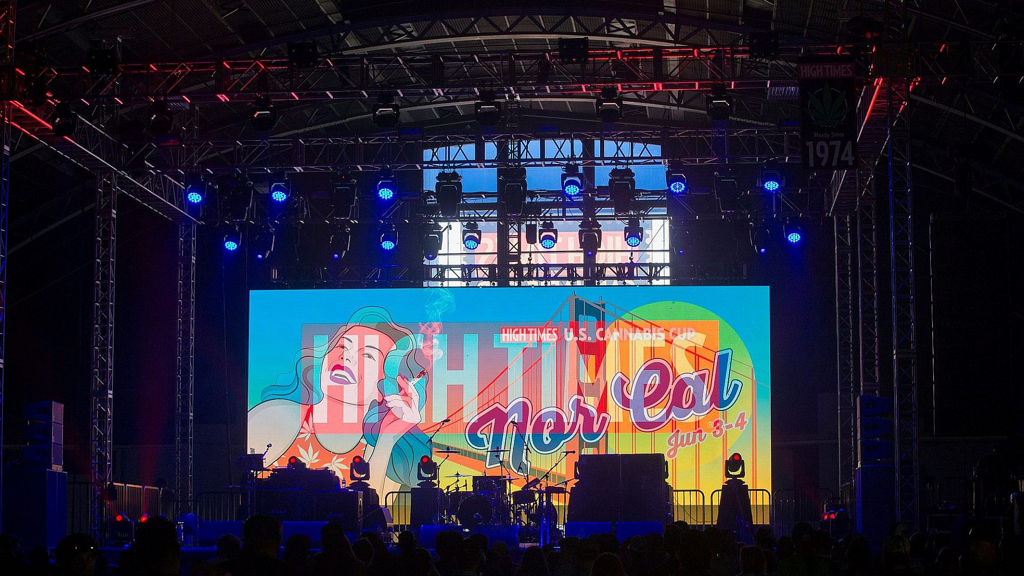 תחרות Cannabis Cup של מגזין High Times בקליפורניה, 2017 (צילום: שאטרסטוק)