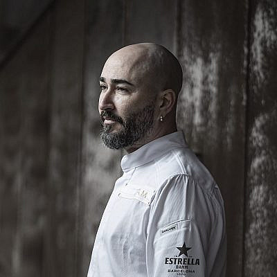 ארתור מרטינז, השף של מסעדת Aurt בברצלונה. צילום: יח"צ