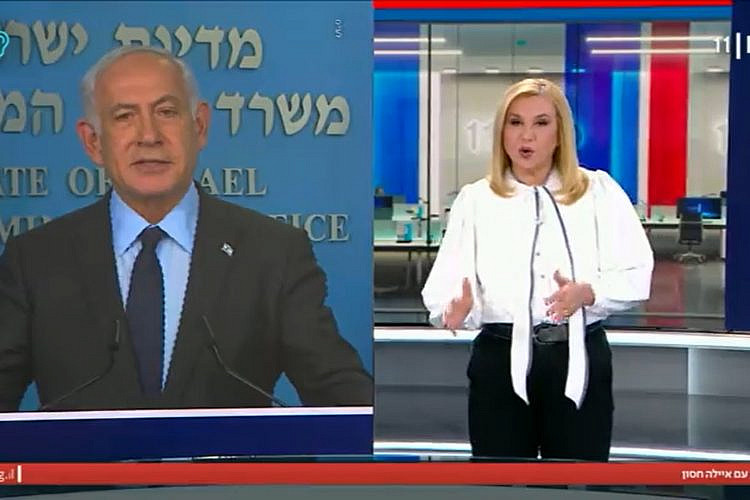 שיא חדש בשופרות פוליטית עלובה. איילה חסון ודיקטטור (צילום מסך: כאן 11)