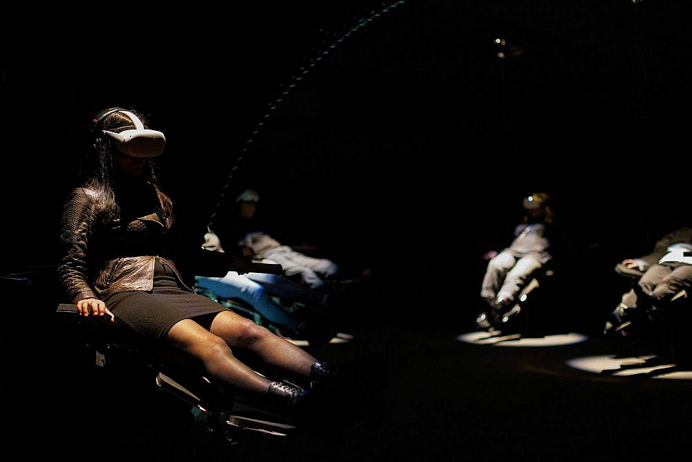 Oedipus in Search of Colonus , Loukia Alavanou -Photo by Jacopo Salvi, Courtesy La Biennale di Venezia.
