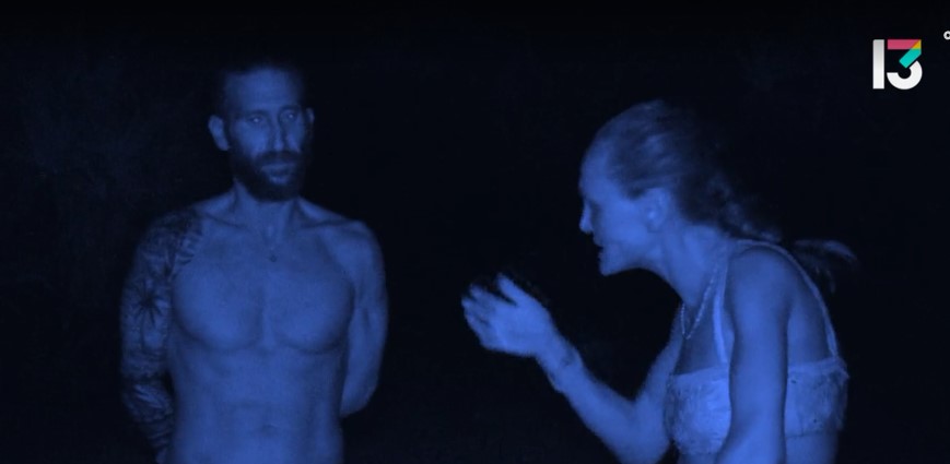 נטשה עצבנית זאת נטשה מסוכנת. "הישרדות" (צילום מסך: רשת 13)