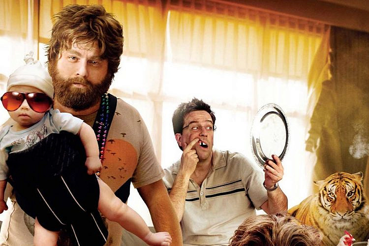 "בדרך לחתונה עוצרים בווגאס" (במקור: "The Hangover"). צילום: יח"צ