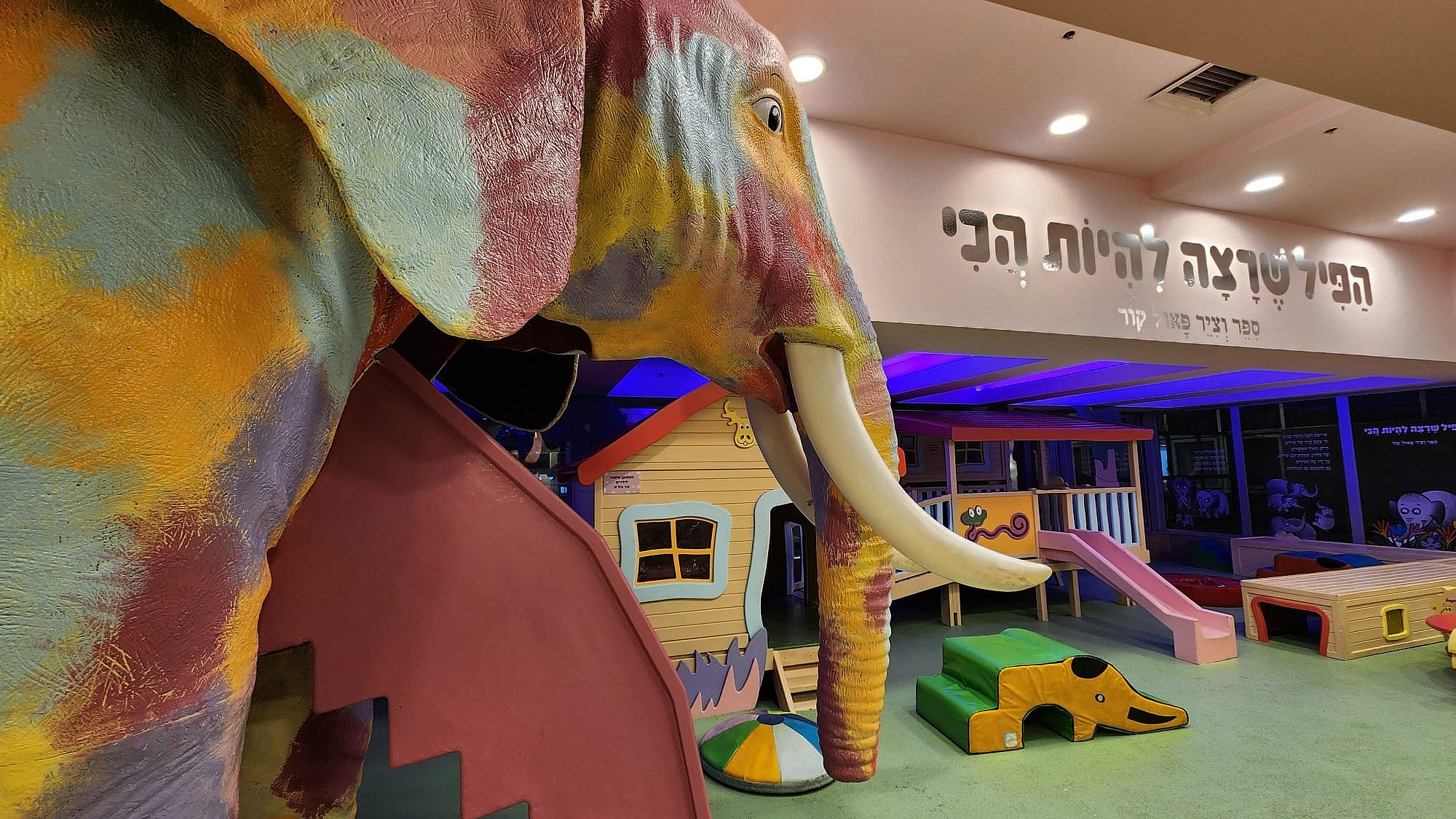 סליחה, אתה יודע איך יוצאים מפה? הפיל בדיזנגוף סנטר (צילום: רוי דגון/דיזנגוף סנטר) סליחה, אתה יודע איך יוצאים מפה? הפיל בדיזנגוף סנטר (צילום: רוי דגון/דיזנגוף סנטר)