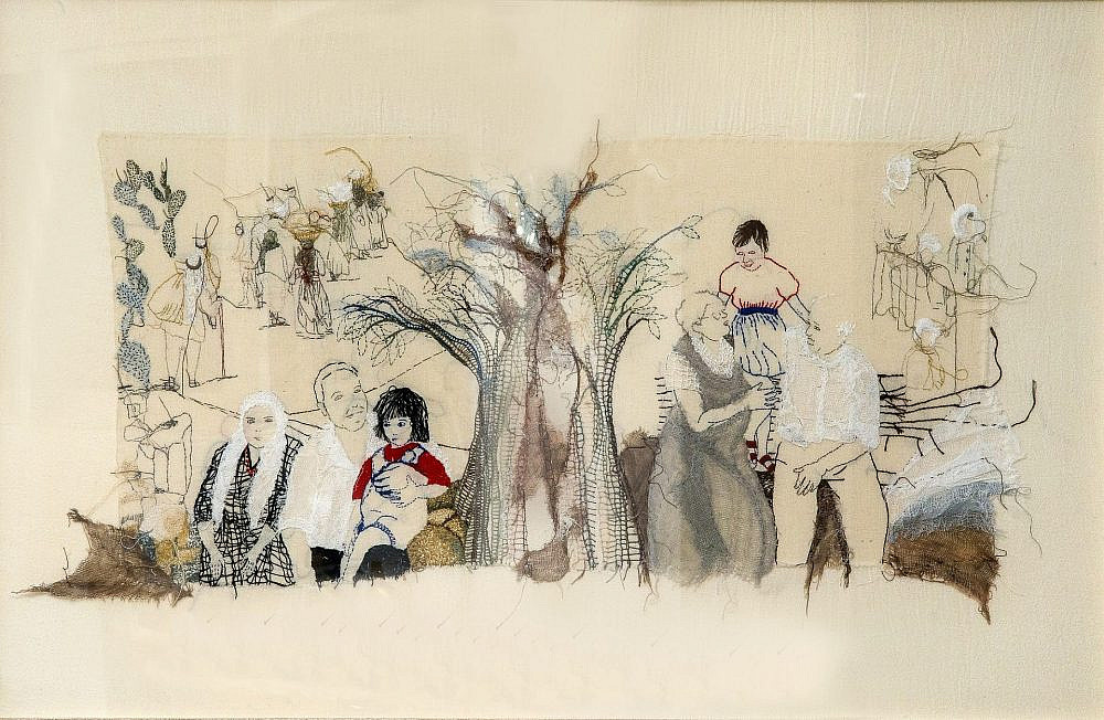 עבודה משותפת של רוני גונן שמחוני ונאהוונד ג'בארין, בתים פתוחים באום אל פחם. צילום: יגאל פרדו עבודה משותפת של רוני גונן שמחוני ונאהוונד ג'בארין, בתים פתוחים באום אל פחם. צילום: יגאל פרדו