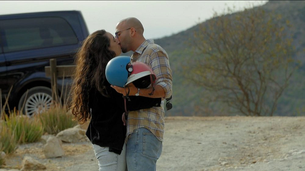 משה ונעם ב"חתונה ממבט ראשון". צילום: רשת 13