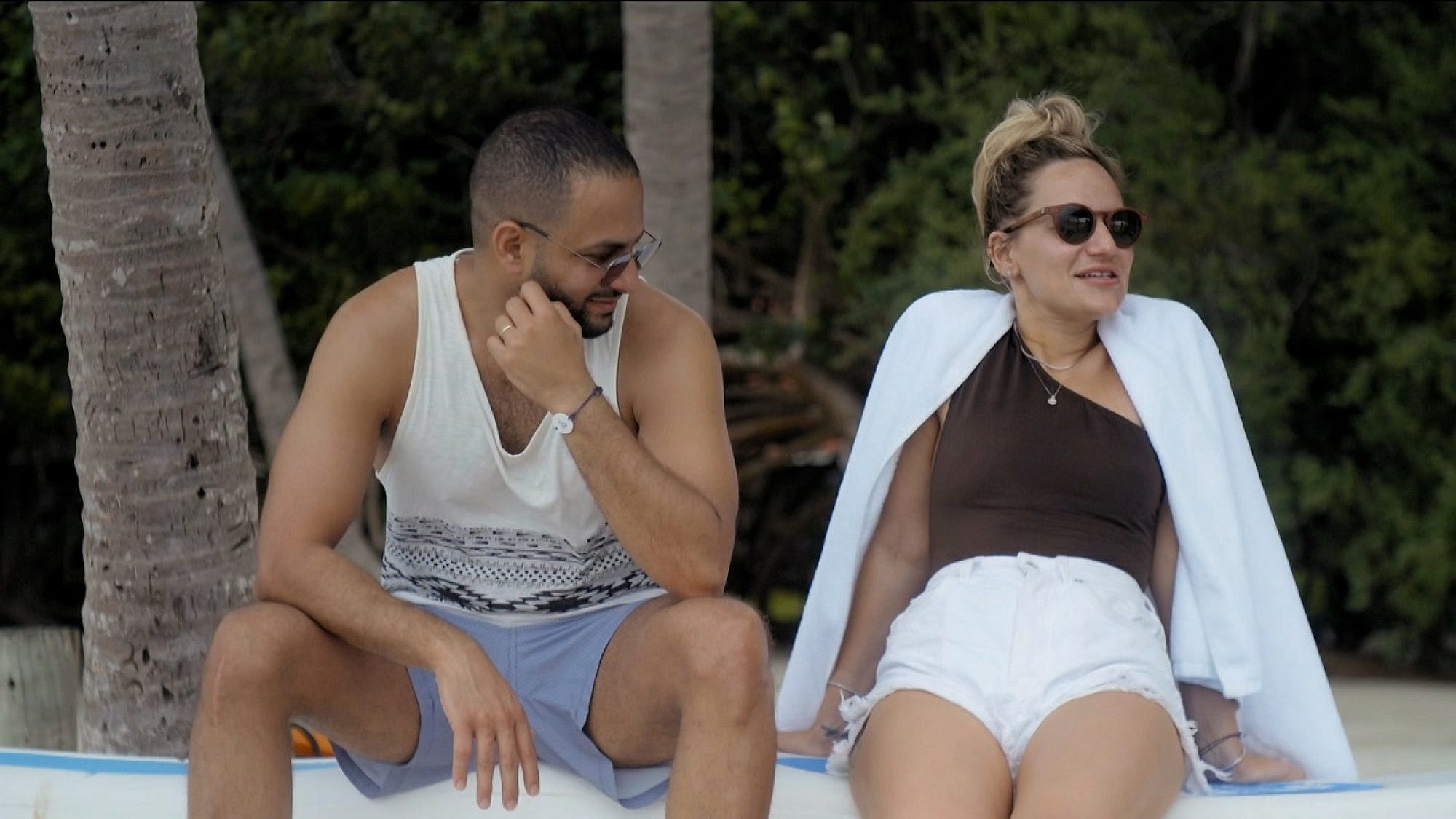 היינו כחולמות, דינמיקה מושלמת. יואנה ותומר, "חתונה ממבט ראשון" (צילום מסך, קשת 12) היינו כחולמות, דינמיקה מושלמת. יואנה ותומר, "חתונה ממבט ראשון" (צילום מסך, קשת 12)