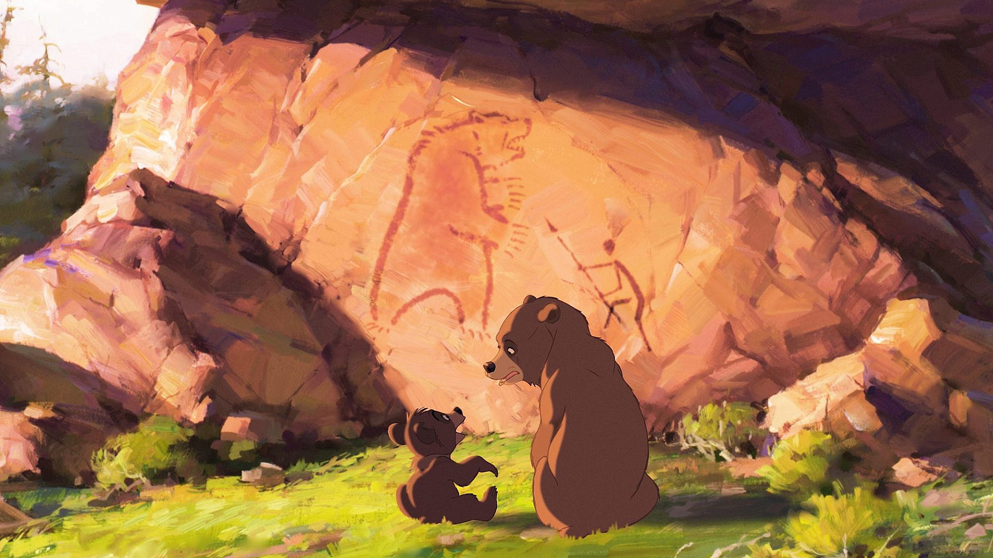 חפש תמיד רק את הטוב. "אחי הדוב". צילום: יח"צ דיסני