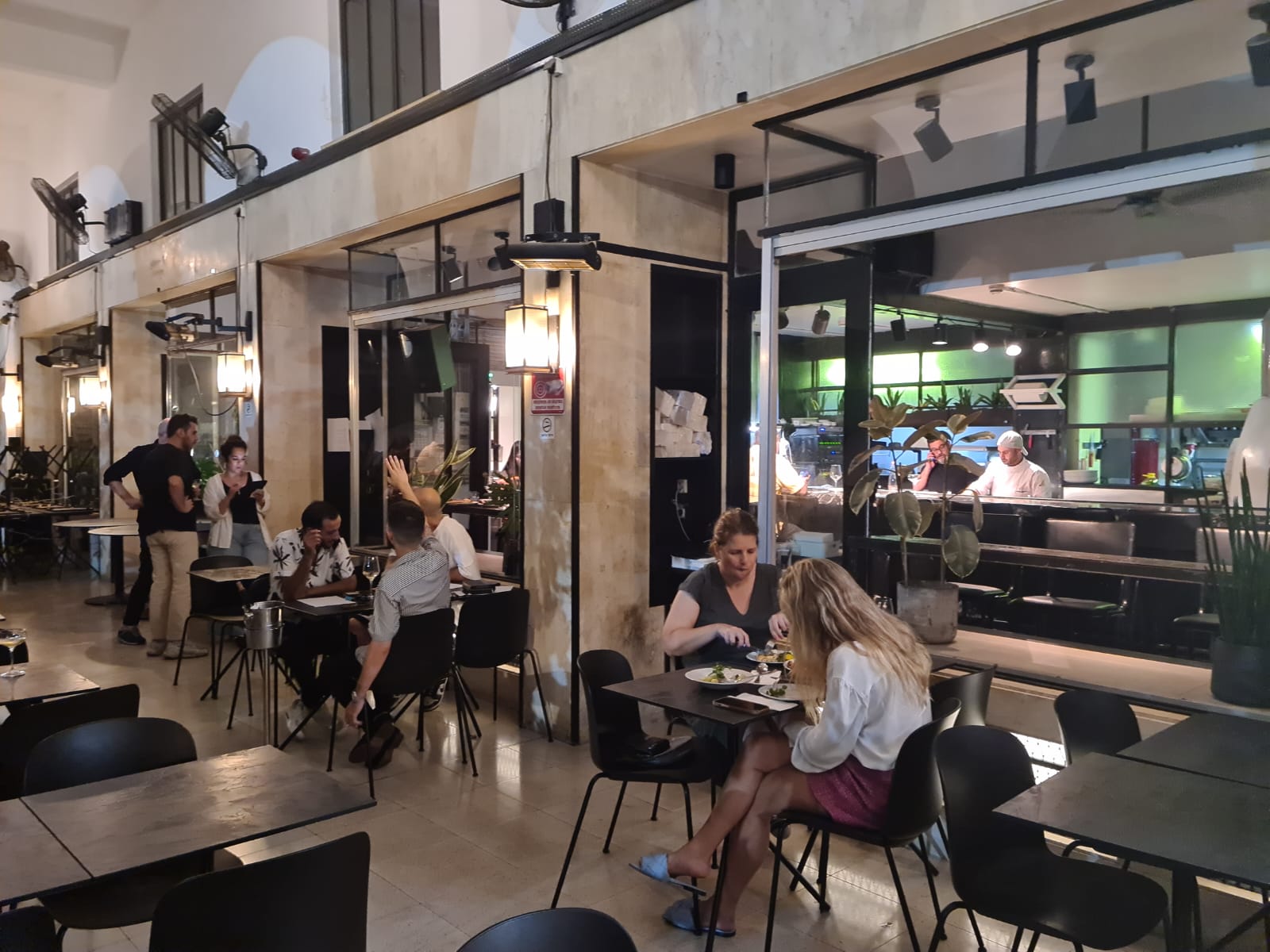 סנטה קתרינה חוזרת לפעילות. צילום: שרון בן דוד