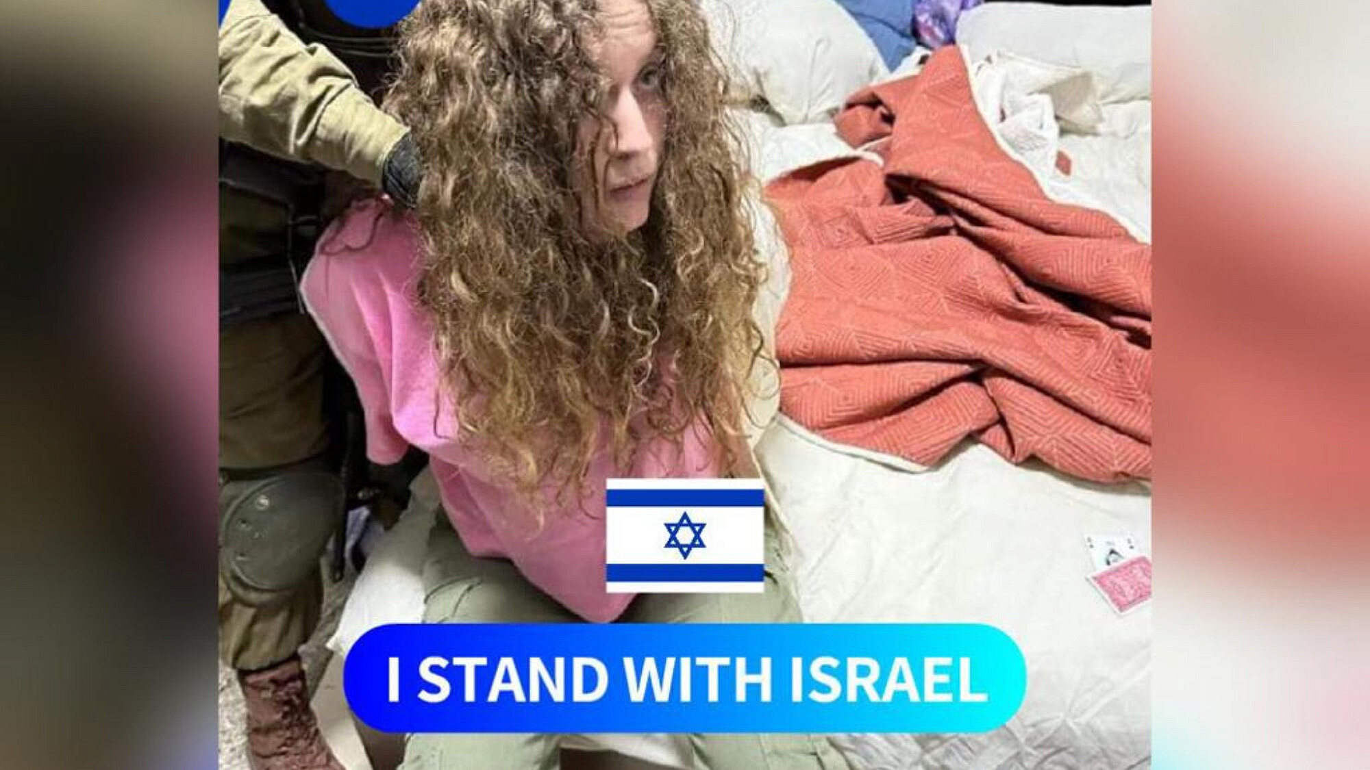 עהד תמימי, תומכת ישראל ידועה. צילום: מחשבון הפייסבוק של Arabs Stand With Israel
