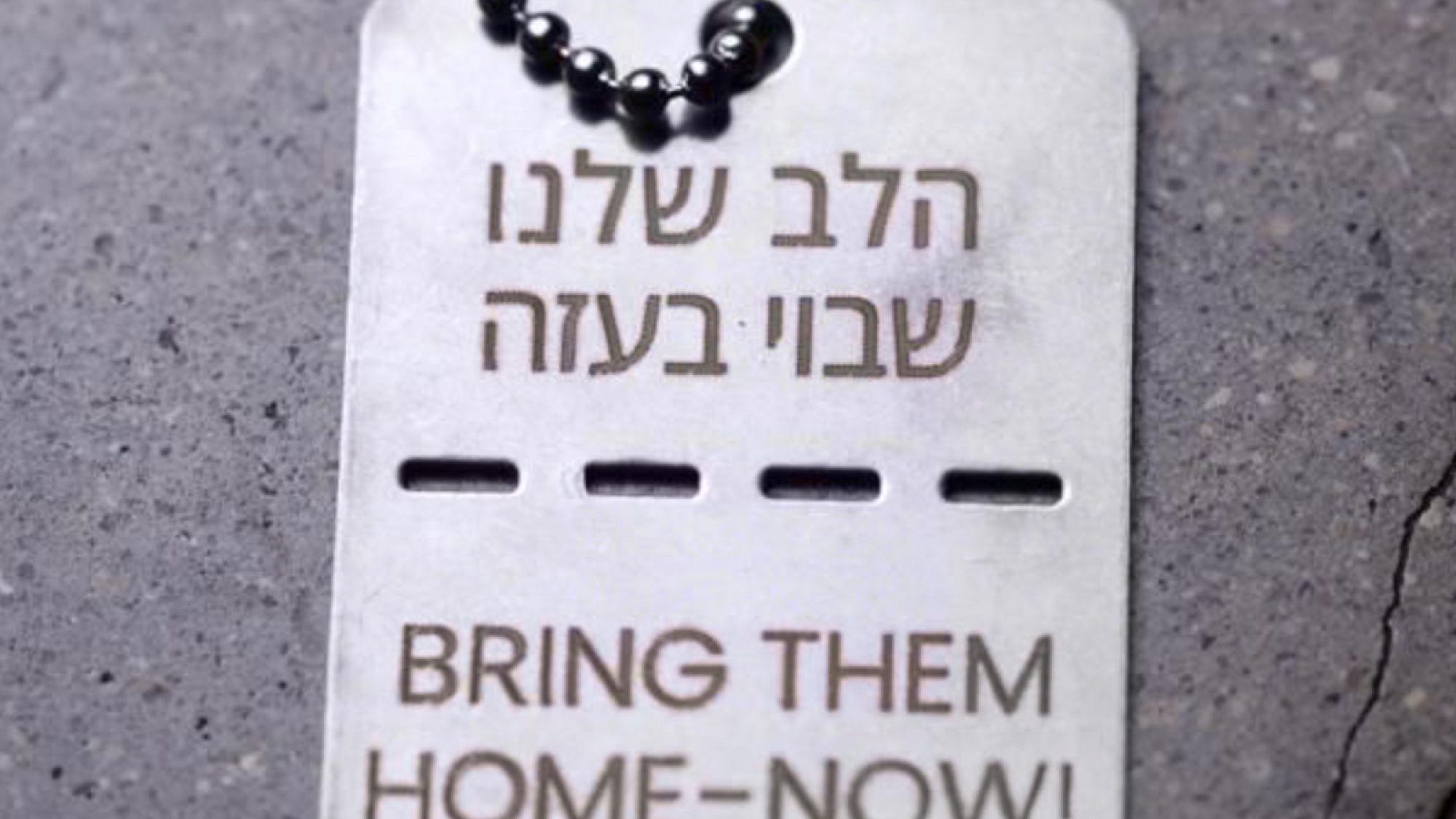 חיילים בצבא השחרור. הדיסקית של מטה החטופים והנעדרים (צילום: יחסי ציבור)