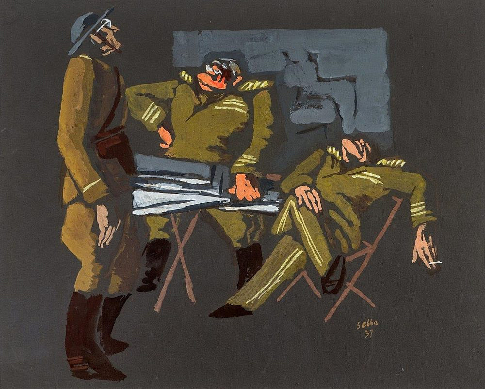 שלום סבא, מוזיאון תל אביב. צילום: יגאל פרדו