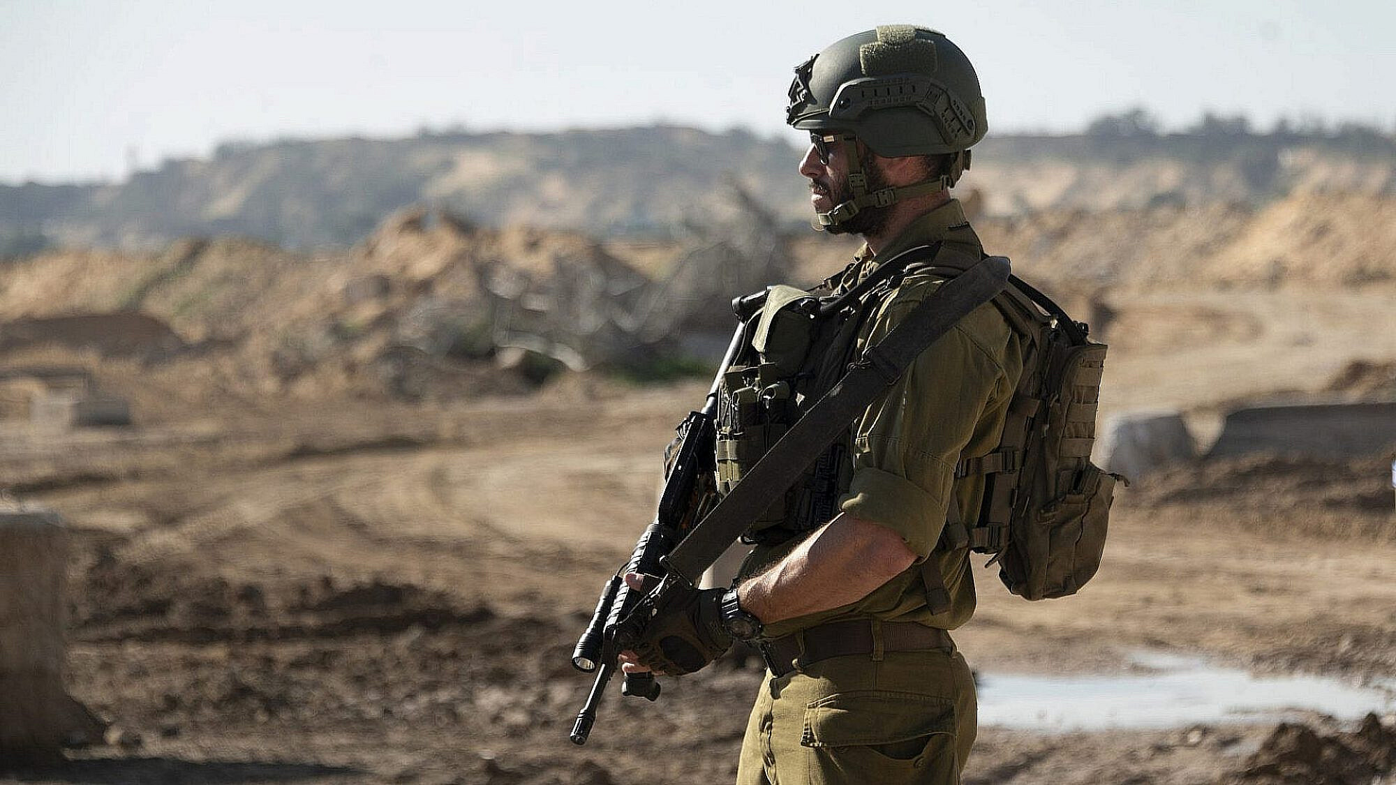 חייל צה"ל בעזה. למצולם אין קשר לכתבה | צילום: Noam Galai/Getty Images