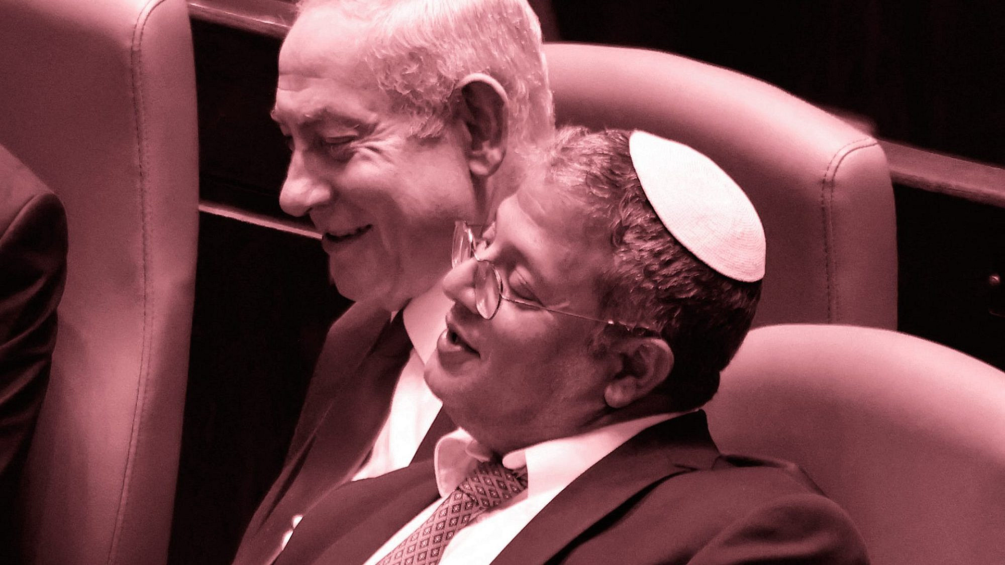 תל אביב-יפו היא יעד לכיבוש כהניסטי משיחי. בן גביר ונתניהו מאוחדים (צילום: מנחם כהנא/AFP/גטי אימג'ס)