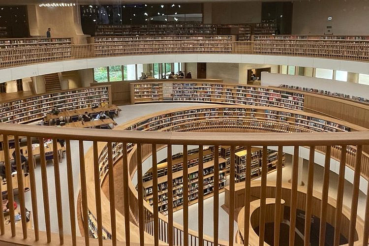 הספריה הלאומית החדשה בירושלים. צילום: רעות ברנע