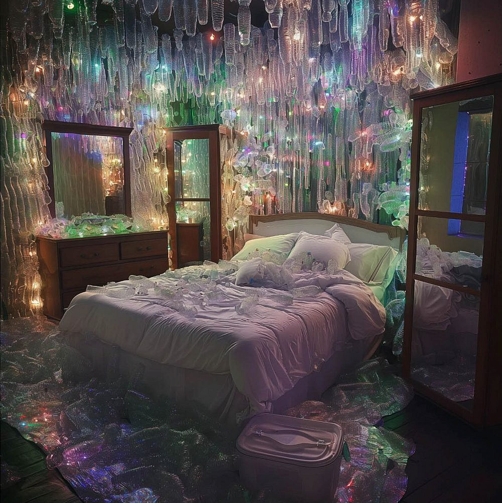 אימפריאל וונדרלנד. הדמיית החדר של האמנית עינת שטקלר (צילום: יחסי ציבור)