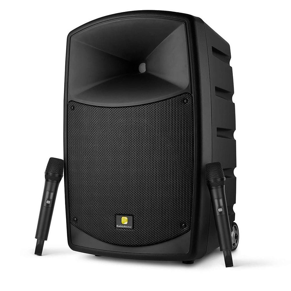 מערכת הגברה ביתית ניידת. צילום קלארק