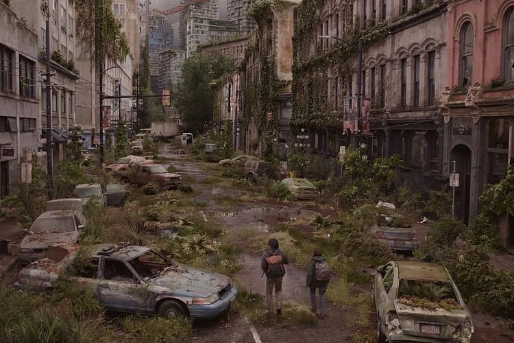 מת העולם. "האחרונים שבינינו" (צילום: יחסי ציבור/HBO)