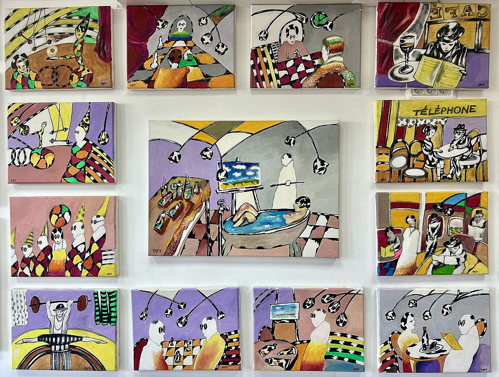 עודד פיינגרש, גלריה גרשון